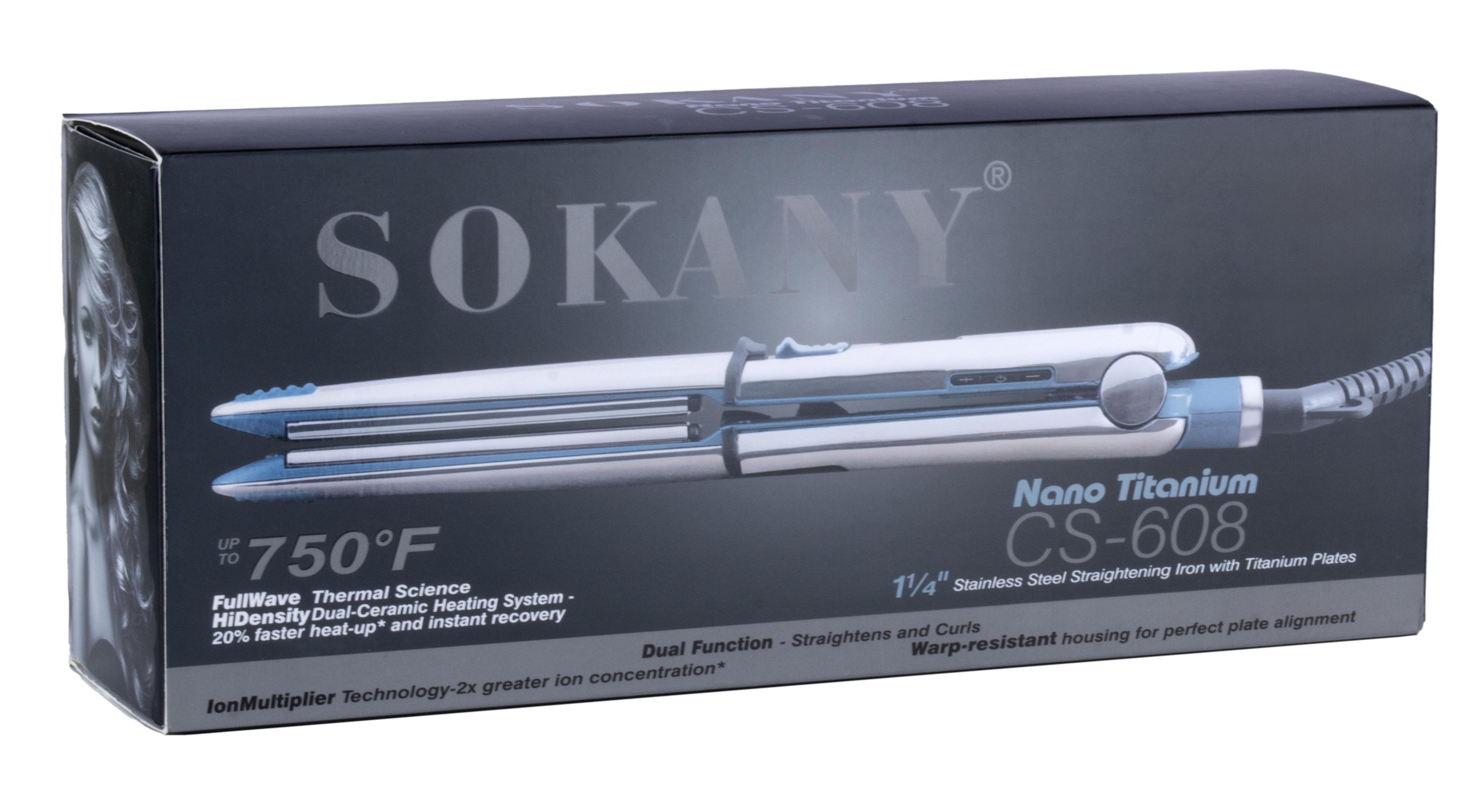 SOKANY NANO TITANIUM CS-608